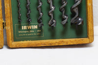 MIB IRWIN SET OF 6 AUGER BITS - 1/4" ~ 1"
