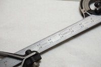 FINE STARRETT 24" 4 PIECE COMBINATION SQUARE