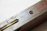 BEAUTY STRATTON BROS. MAHOGANY & BRASS LEVEL - 2FT