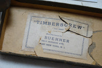 AWESOME PAT PENDING "TIMBERSCREW" - O BUEHNER 'WEST NEW YORK'