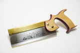 NEAR NEW VINTAGE LEE VALLEY BRASS BACK DOVETAIL SAW - 18 TPI