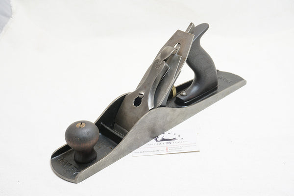 EXCELLENT TYPE 11 STANLEY BAILEY NO. 5 CORRUGATED JACK PLANE