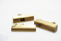 N.O.S SET OF 3 ROSEWOOD & BRASS MINIATURE PLANES
