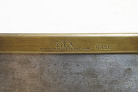VERY FINE CA 1880 SPEAR & JACKSON NO. 26 BRASS BACK DOVETAIL SAW - 8" 16 TPI