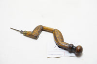 TINY CUTE WORKING WOODEN HAND BRACE