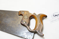 HARVEY PEACE NO. P68 "PERFECTION" PATENT SAW - 22" 9 TPI - SHARP
