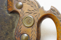 HARVEY PEACE NO. P68 "PERFECTION" PATENT SAW - 22" 9 TPI - SHARP