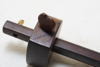 LOVELY THOMAS TURNER ROSEWOOD SLITTING & MARKING GAUGE