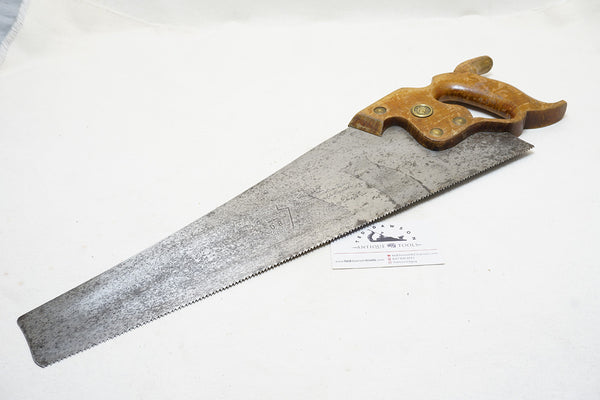 HENRY DISSTON & SONS D-8 SWAY BACK CROSSCUT SAW - 18", 11 TPI 🍁