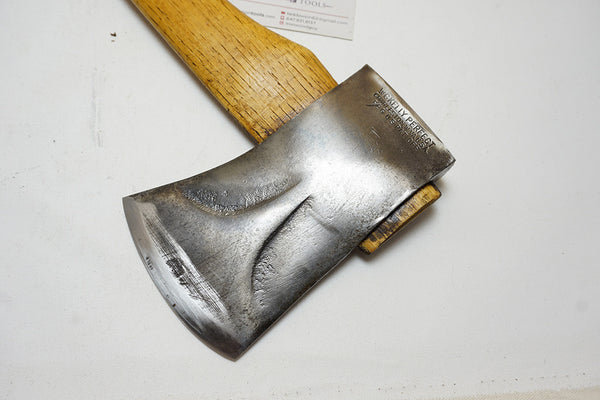 PATENT W. C. KELLY "PERFECT" TRUE TEMPER AXE WITH PHANTOM BEVELS