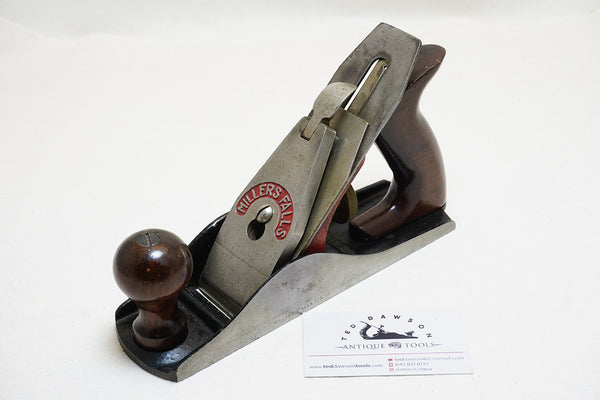 FINE MILLERS FALLS NO. 9 SMOOTH PLANE - BEAUTIFUL ROSEWOOD