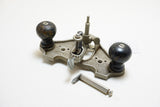 EXCELLENT WORKING STANLEY NO. 71 ROUTER PLANE - TWO IRONS