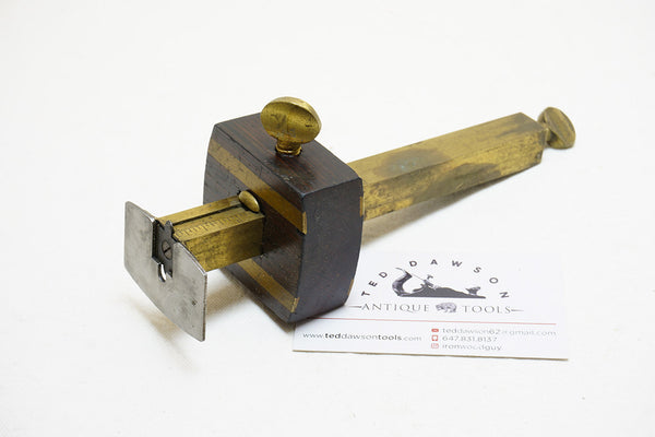 EXTRA FINE STANLEY NO. 92 BUTT RABBET GAUGE