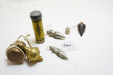 EXCELLENT LOT OF 5 INTERESTING PLUMB BOBS