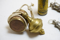 EXCELLENT LOT OF 5 INTERESTING PLUMB BOBS