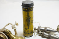 EXCELLENT LOT OF 5 INTERESTING PLUMB BOBS