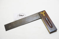 MINT STANLEY NO. 20 ROSEWOOD TRY SQUARE - 8"