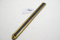 RARE HEAVY RABONE BRASS & EBONY ULLAGE DIP RULE