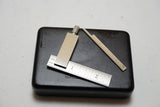 NOS LEE VALLEY SMALL DOUBLE DIEMAKER'S SQUARE - 2 1/2"
