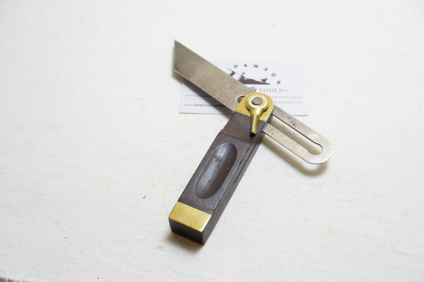 FINE STANLEY NO. 25 ROSEWOOD SLIDING T BEVEL - 6" SMALLEST SIZE