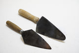 PAIR OF PLASTERER'S TROWELS - DISSTON + TYZACK & SON