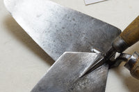 PAIR OF PLASTERER'S TROWELS - DISSTON + TYZACK & SON