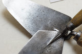 PAIR OF PLASTERER'S TROWELS - DISSTON + TYZACK & SON