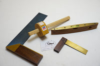 MINTY LOT OF ENGLISH MEASURING & LAYOUT TOOLS