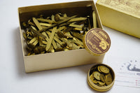 OAKVILLE NO. 8 BRASS ROUND HEAD PAPER FASTENERS AND WASHERS - ACORN MOTIF