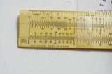 NICE EARLY UNIS PROMOTIONAL POCKET SLIDE RULE - HARDINGE CO.