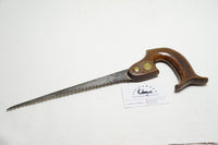 FINE EARLY E. C. ATKINS COMPASS COMPASS SAW - 8 TPI