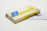 MIB NORTON TRANSLUCENT HARD ARKANSAS HS4 ROUND EDGE SLIP STONE IOB