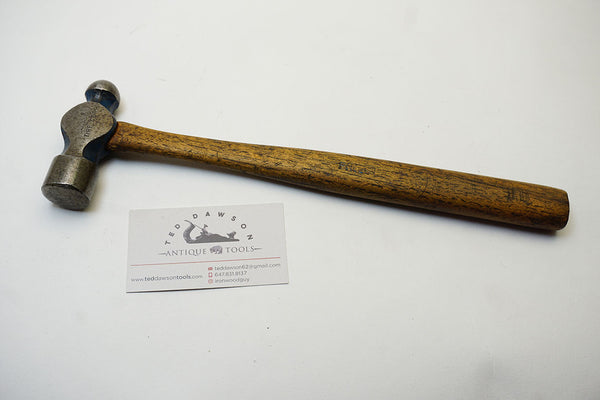 EXCELLENT EARLY CANADIAN TIRE BALL PEIN HAMMER - 10 OZ
