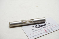 VERY ODD STANLEY (?) NICKLED POCKET/CLOCK LEVEL - 3 1/2"
