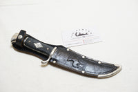 FINE PREMIER H42 SCOUTING ORIGINAL BUFFALO SKINNER KNIFE + SHEATH