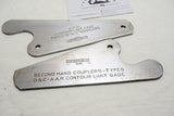 UNCOMMON PAIR OF PRATT & WHITNEY RAILROAD CONTOUR LIMIT GAGES