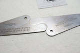UNCOMMON PAIR OF PRATT & WHITNEY RAILROAD CONTOUR LIMIT GAGES