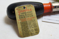 MIB NORTH BROS. NO. 133H YANKEE HANDYMAN RATCHET SCREWDRIVER - HANGTAG!!!