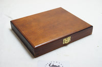 MINTY SET OF 7 WOODCRAFT ROSEWOOD HANDLED BUTT CHISELS IOB