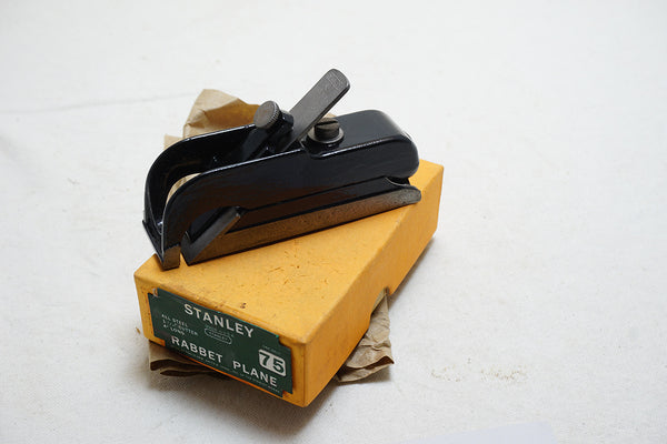 MIB STANLEY SWEETHEART NO. 75 BULLNOSE RABBET PLANE - MADE IN USA