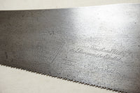 WORKING PAIR OF DISSTON D-8 RIP SAWS - 🍁