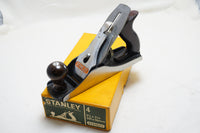 LIKE NEW STANLEY NO 4 SMOOTH PLANE IN BOX