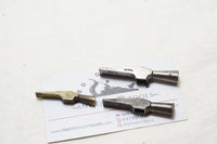 FABULOUS SET OF 3 TINY JEWELERS HAMMER HEADS