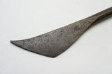 LARGE EARLY HAND FORGED ARCHED SHIPWRIGHT'S CAULKING IRON