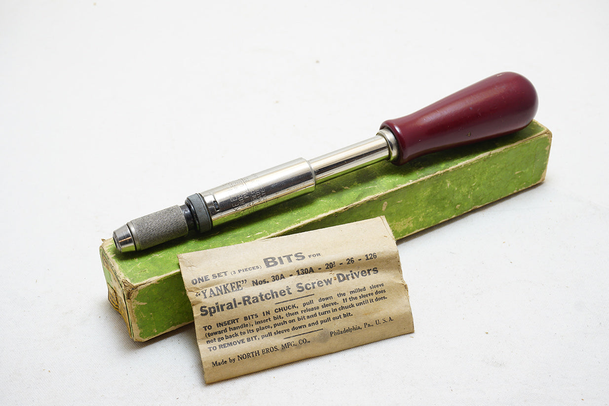 MIB NORTH BROS NO. 30A YANKEE SPIRAL SCREWDRIVER – Ted Dawson