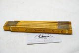RARE STANLEY NO. 806EM METRIC ZIGZAG RULE - OBSOLETE 'PULGADA'