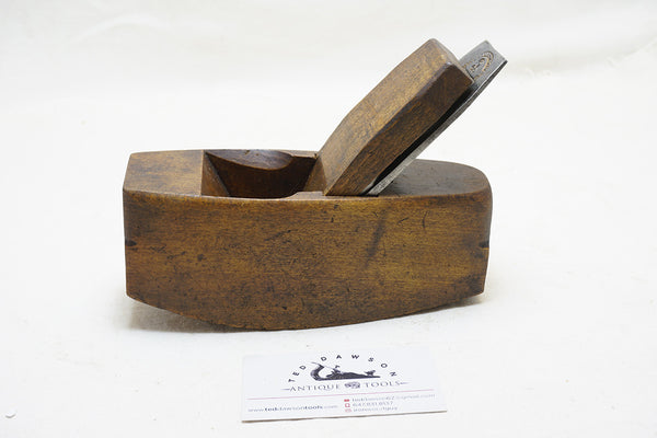MINT GILLETT BRISTOL CURVED BOTTOM SMOOTH PLANE