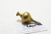 FINE MONUMENT STEEL TIPPED BRASS PLUMB BOB