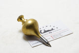 FINE MONUMENT STEEL TIPPED BRASS PLUMB BOB