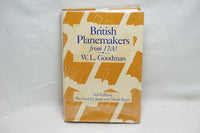 BRITISH PLANEMAKERS FROM 1700S 3RD ED. - W. L. GOODMAN